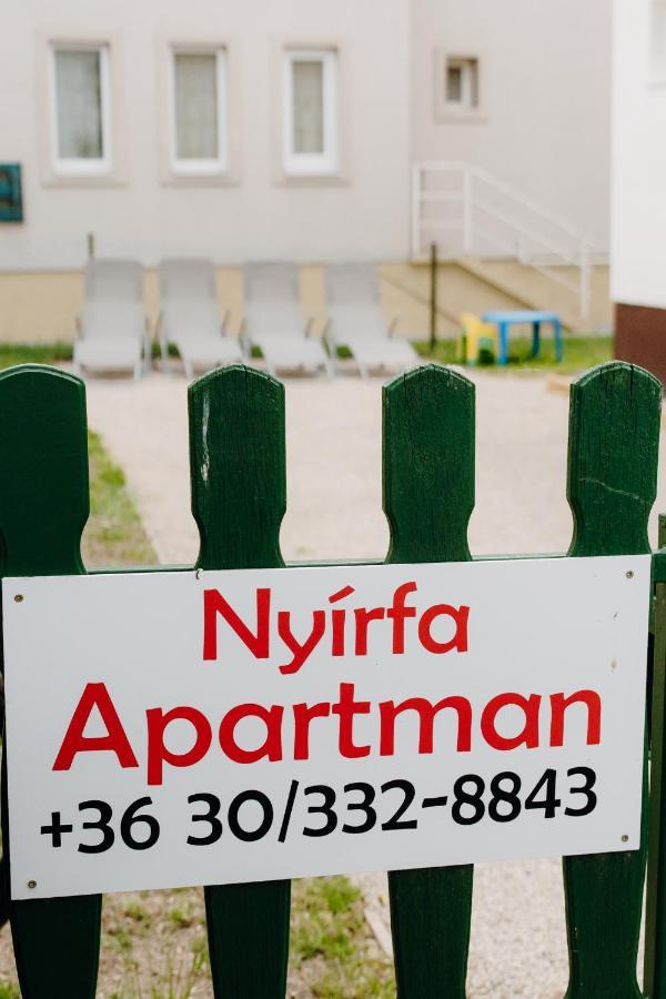 Nyirfa Apartman Vonyarcvashegy Ngoại thất bức ảnh